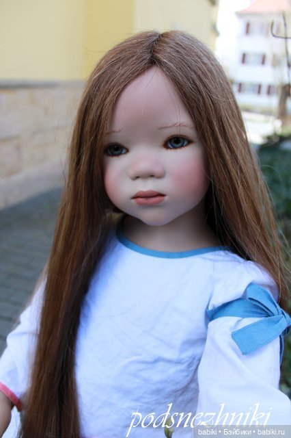 В нашем саду распустилась лилия... Необыкновенная красавица Lihle от Annette Himstedt (фото 10)