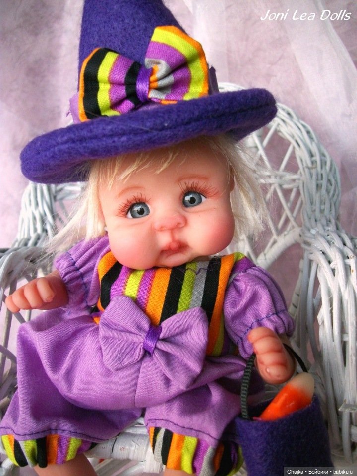 Авторские куклы дети из полимерной глины от Joni Lea - ч.18