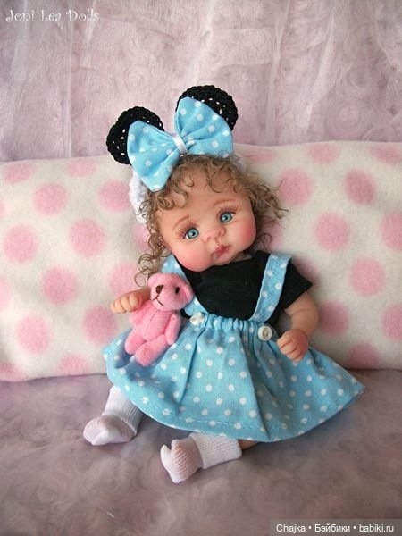 Авторские куклы дети из полимерной глины от Joni Lea - ч.18