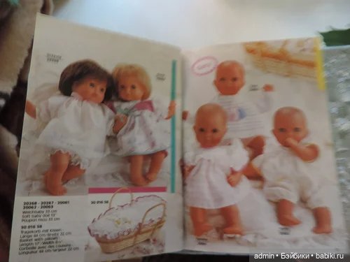 Каталог кукол Готц 1990 года