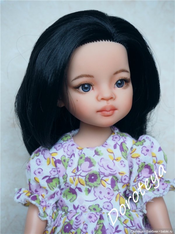 Два нежных цветочка. ООАК кукол Поала Рейна, Paola Reina (фото 3)