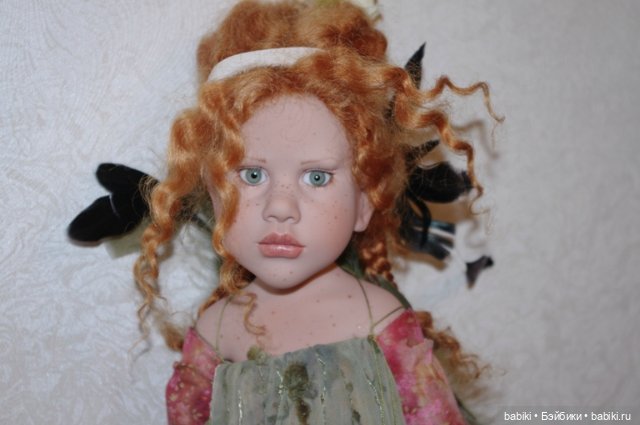 Rosa canina или легенды о шиповнике. Коллекционная кукла Zwergnase