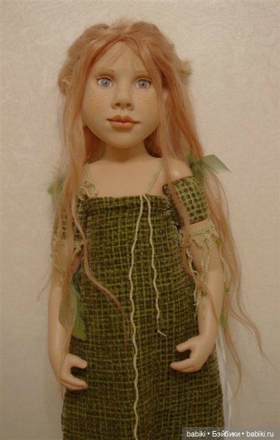 Коллекционная кукла Gagea Lutea - красавица-эльфийка из коллекции 2010 года Zwergnase (фото 5)