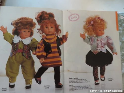 Каталог кукол Готц 1990 года (фото 7)