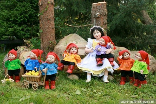 Коллекционные куклы-карапузы от Rosemarie Anna Muller (Роземари Анны Мюллер) - Wichtel (фото 6)