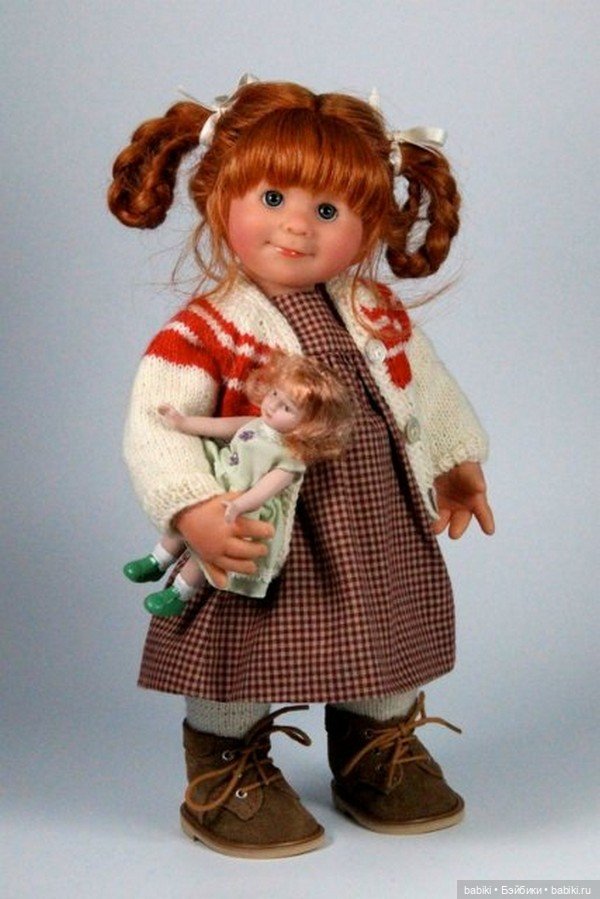 Коллекционные куклы-карапузы от Rosemarie Anna Muller (Роземари Анны Мюллер) - Wichtel (фото 3)