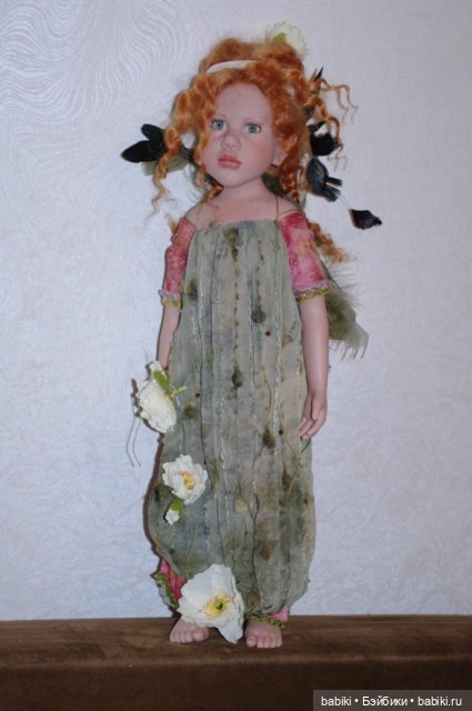 Rosa canina или легенды о шиповнике. Коллекционная кукла Zwergnase (фото 2)