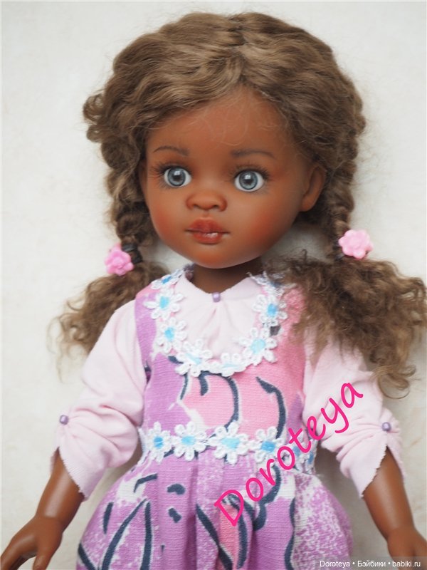 Моя мулаточка-крошка Джилл. ООАК куклы Паола Рейна, Paola Reina (фото 8)