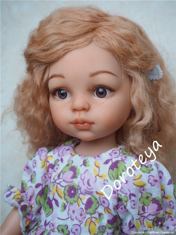 Два нежных цветочка. ООАК кукол Поала Рейна, Paola Reina