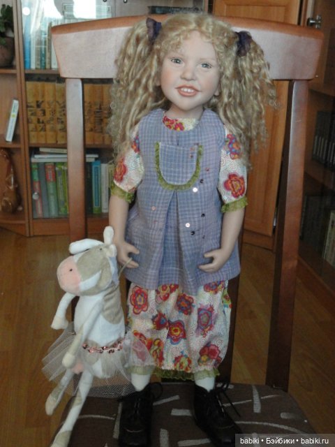 Коллекционная кукла Дианна встречает гостей