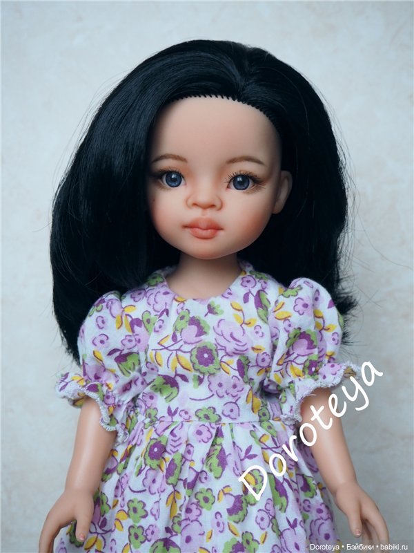 Два нежных цветочка. ООАК кукол Поала Рейна, Paola Reina (фото 6)