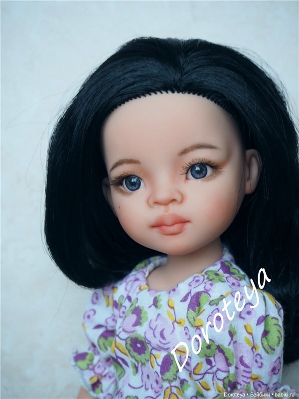 Два нежных цветочка. ООАК кукол Поала Рейна, Paola Reina (фото 4)