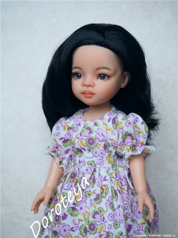 Два нежных цветочка. ООАК кукол Поала Рейна, Paola Reina (фото 8)