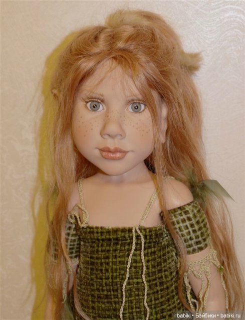 Коллекционная кукла Gagea Lutea - красавица-эльфийка из коллекции 2010 года Zwergnase (фото 2)