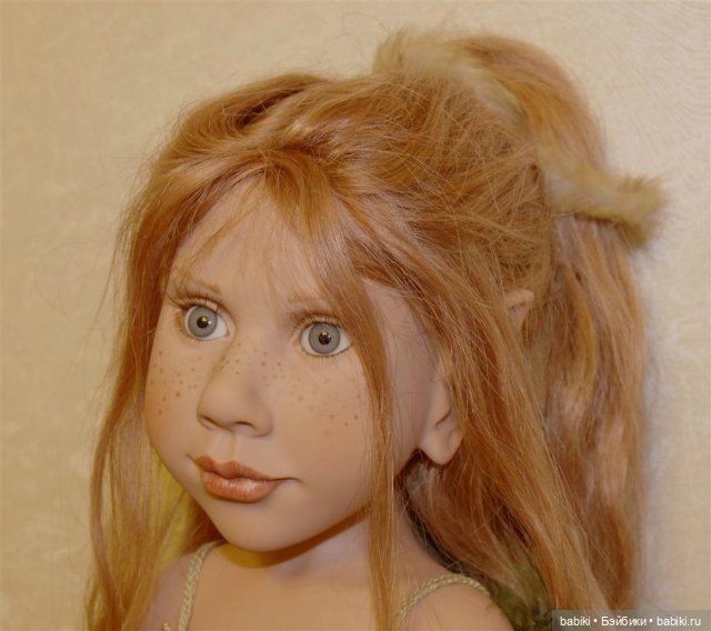 Коллекционная кукла Gagea Lutea - красавица-эльфийка из коллекции 2010 года Zwergnase (фото 4)
