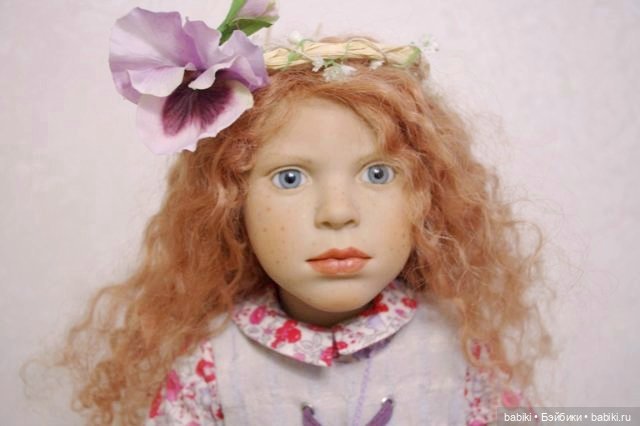 Нежная фиалка Mirthe от Zwergnase. Коллекционная кукла (фото 2)