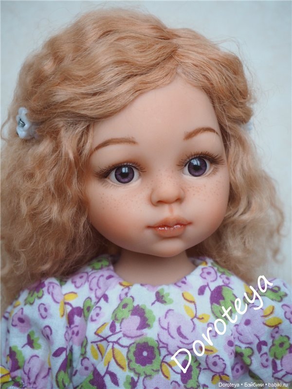 Два нежных цветочка. ООАК кукол Поала Рейна, Paola Reina