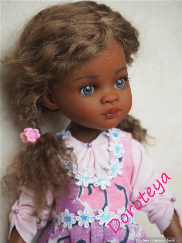 Моя мулаточка-крошка Джилл. ООАК куклы Паола Рейна, Paola Reina (фото 3)