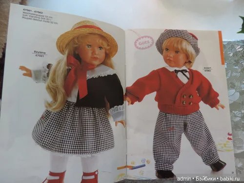 Каталог кукол Готц 1990 года (фото 10)