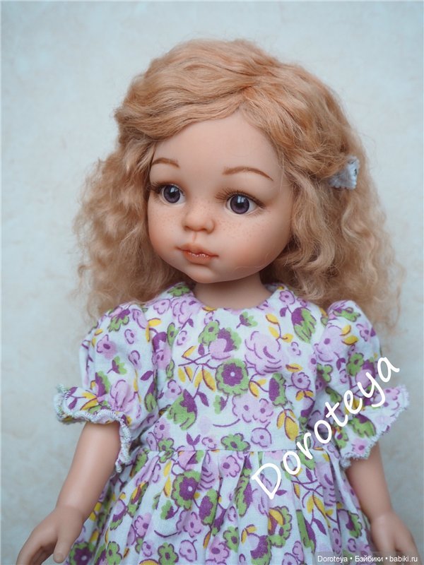 Два нежных цветочка. ООАК кукол Поала Рейна, Paola Reina