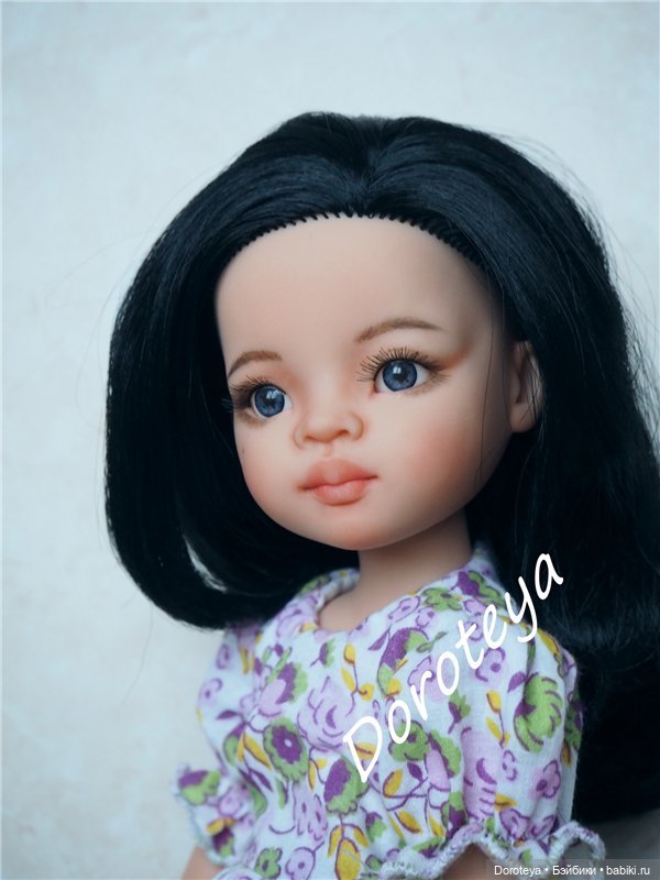 Два нежных цветочка. ООАК кукол Поала Рейна, Paola Reina (фото 5)