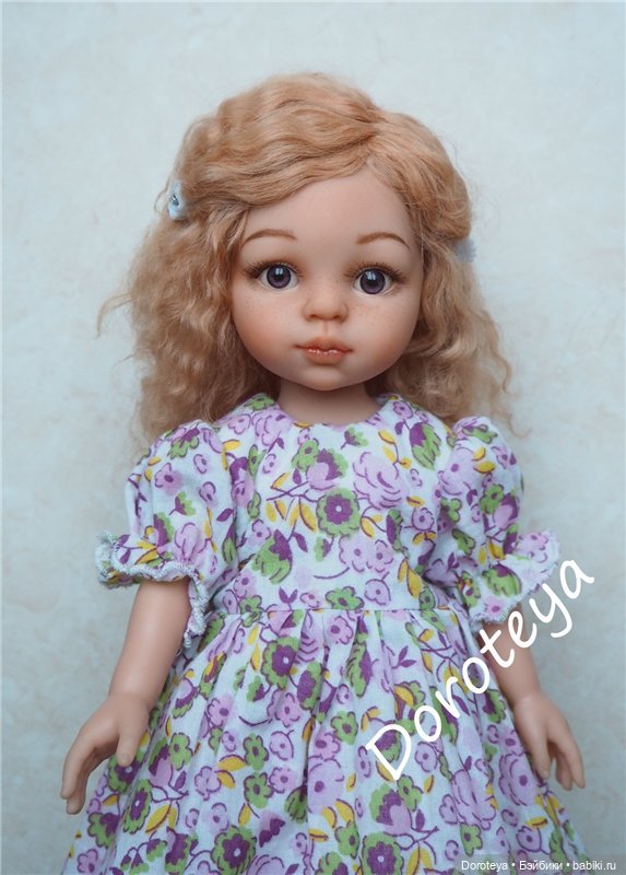 Два нежных цветочка. ООАК кукол Поала Рейна, Paola Reina