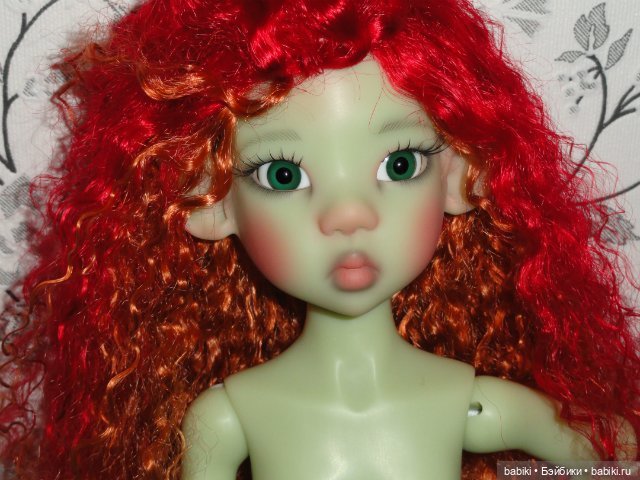 Таинственная и загадочная эльфийка Мики. Green Elf Miki by Kaye Wiggs (фото 4)