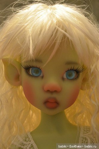 Таинственная и загадочная эльфийка Мики. Green Elf Miki by Kaye Wiggs (фото 7)
