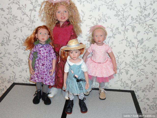 Коллекционно-игровой девичий коллектив от Zwergnase - Jade, Celia, Juliane, Lena (фото 2)