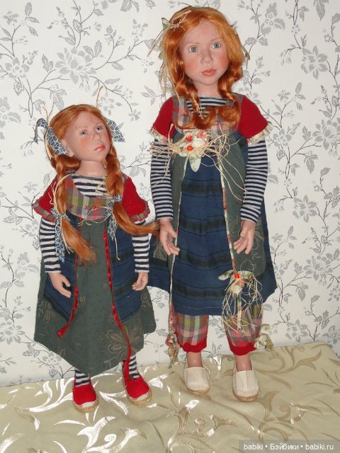 Две сестрички Lucea и Coco от Zwergnase. Коллекционные куклы (фото 4)