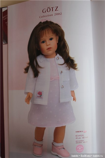 Каталог Gotz 2002 год — Куклы Gotz (Готц): Ханна