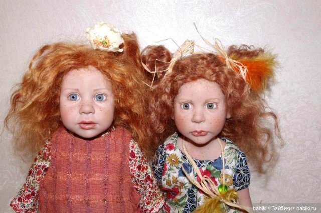 Две коллекционные куклы Nel и Marthe от Zwergnase (фото 3)