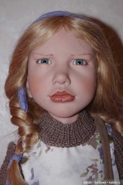 Коллекционная кукла сероглазка Marietta от Zwergnase (фото 6)