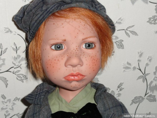 Рыжий, рыжий, конопатый! Коллекционные куклы Wotan mit Hund и Isabella от Zwergnase