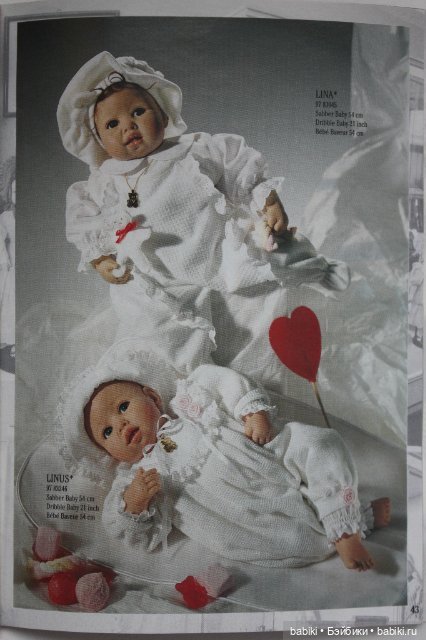 Каталог Gotz 1997 года — Куклы Gotz (Готц): Ханна