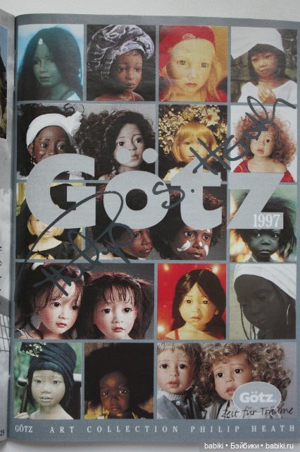 Каталог Gotz 1997 года — Куклы Gotz (Готц): Ханна