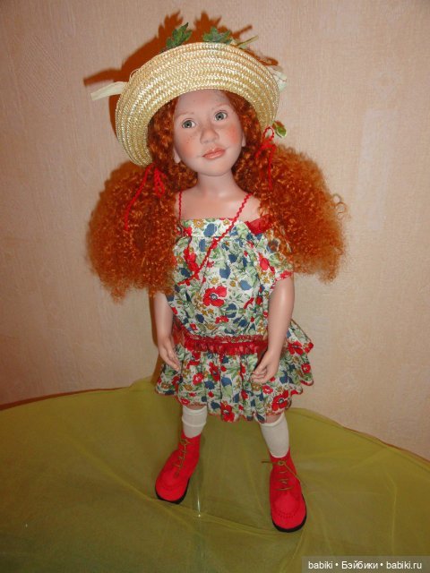 Маленькая коллекционная кукла Русалочка Undine от Zwergnase (фото 5)