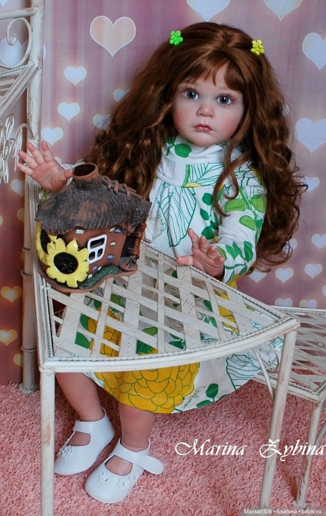Я назвала ее Ольгой… Куклы реборн Марины Зыбиной