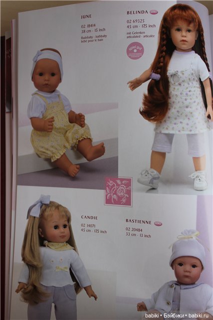 Каталог Gotz 2002 год — Куклы Gotz (Готц): Ханна