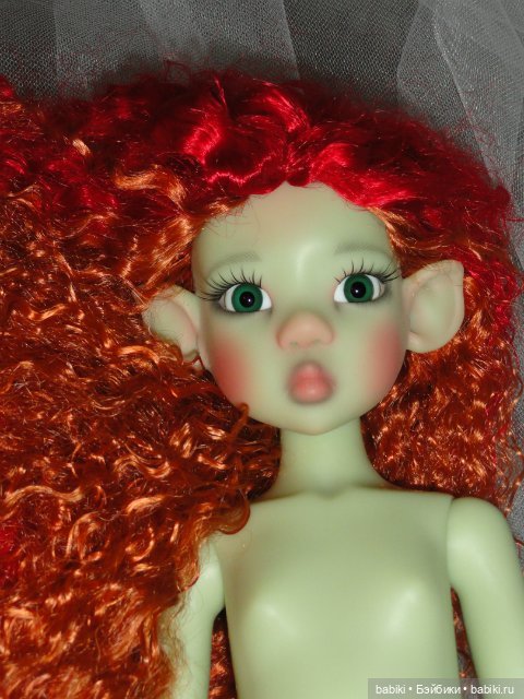 Таинственная и загадочная эльфийка Мики. Green Elf Miki by Kaye Wiggs (фото 5)