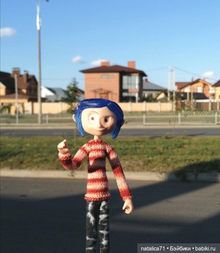 Коралина - новый житель моей сумки (фото 6)