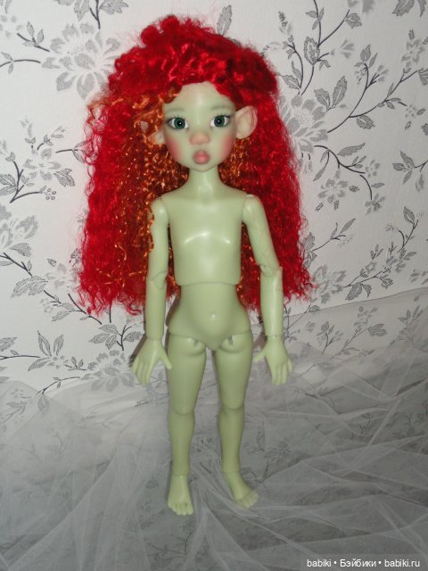 Таинственная и загадочная эльфийка Мики. Green Elf Miki by Kaye Wiggs (фото 6)