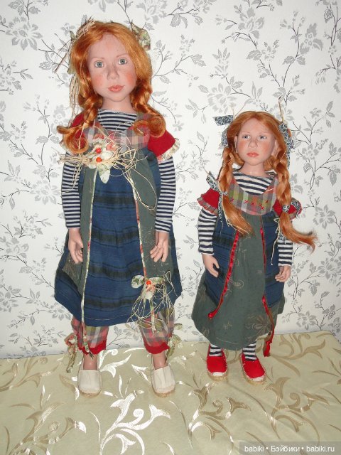 Две сестрички Lucea и Coco от Zwergnase. Коллекционные куклы (фото 3)