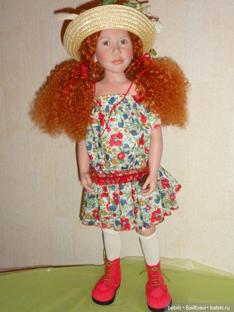 Маленькая коллекционная кукла Русалочка Undine от Zwergnase (фото 3)