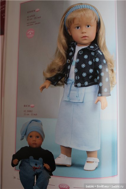 Каталог Gotz 2002 год — Куклы Gotz (Готц): Ханна