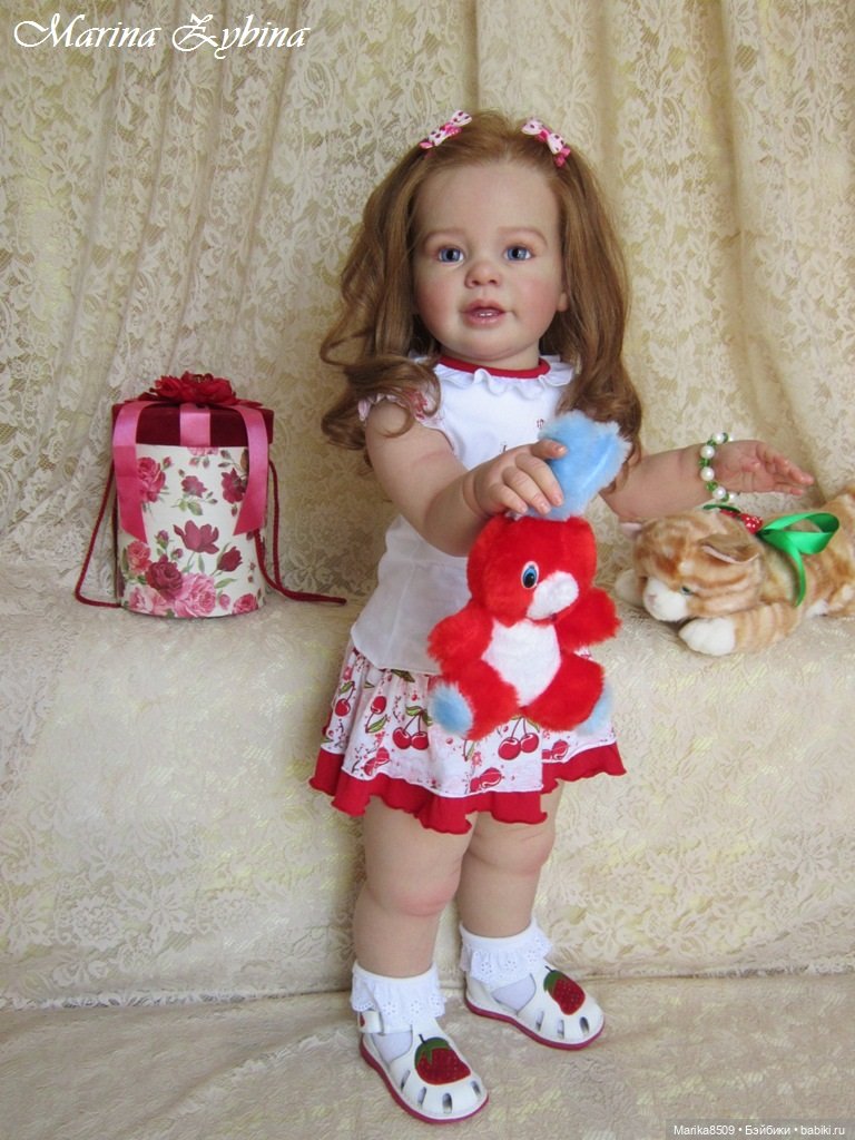 Мэри! Мэри – cherry, моя любимая вишенка. Кукла реборн Марины Зыбиной (фото 9)