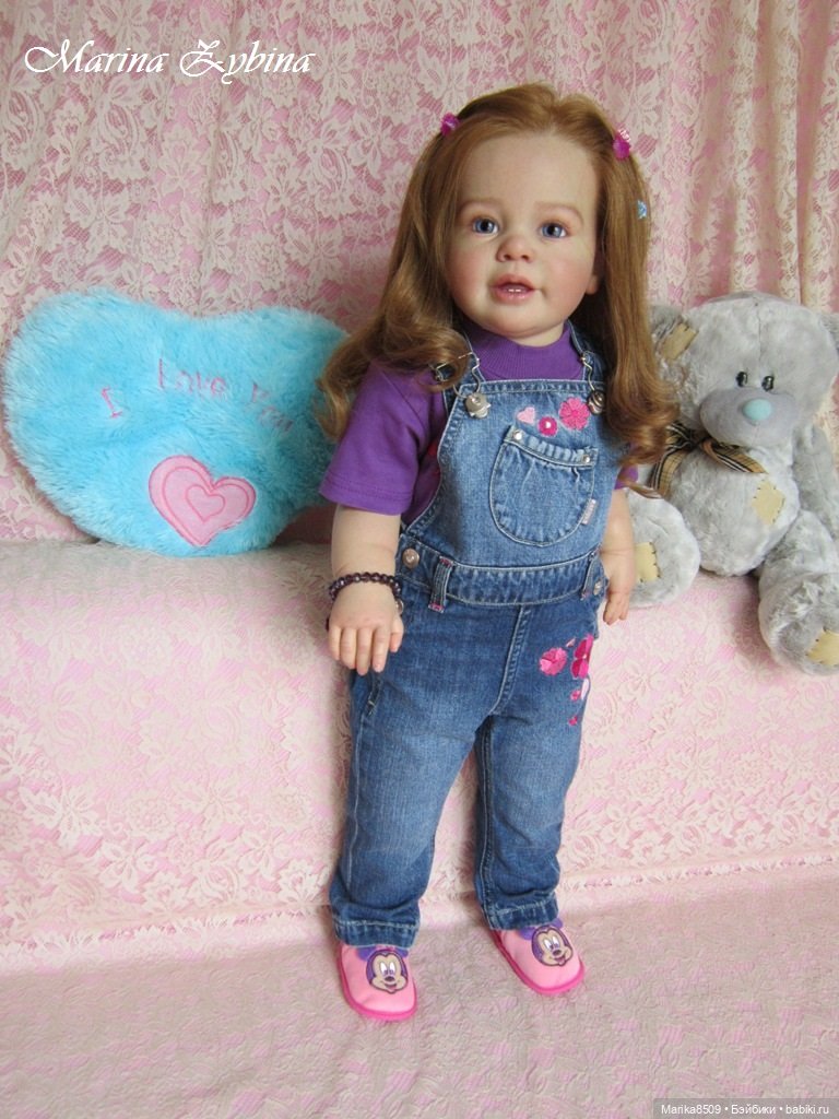 Мэри! Мэри – cherry, моя любимая вишенка. Кукла реборн Марины Зыбиной