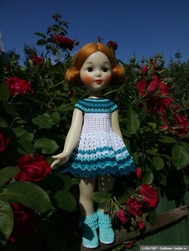 Лето... розы и мои Ленигрушки (фото 9)