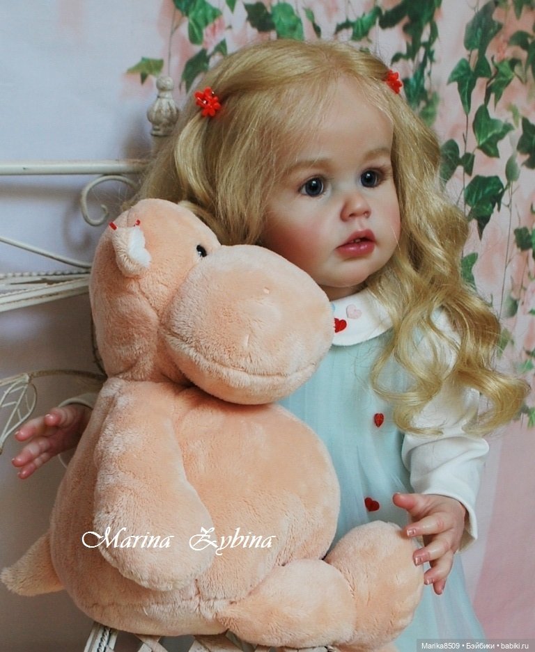 Анна-Мария, мой белокурый ангел. Куклы реборн Марины Зыбиной