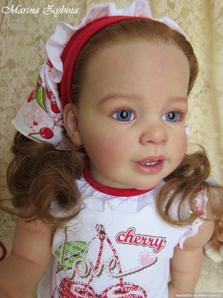 Мэри! Мэри – cherry, моя любимая вишенка. Кукла реборн Марины Зыбиной